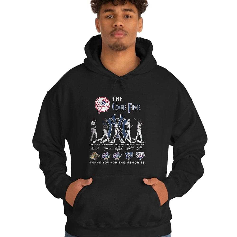 The Core Five New York Yankees Abbey Road Shirt The Core Five New York Yankees Abbey Road Shirt