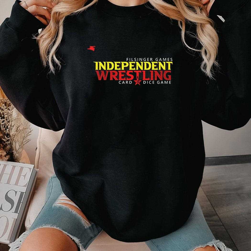 Independent Wrestling Card Dice Game Shirt Independent Wrestling Card Dice Game Shirt