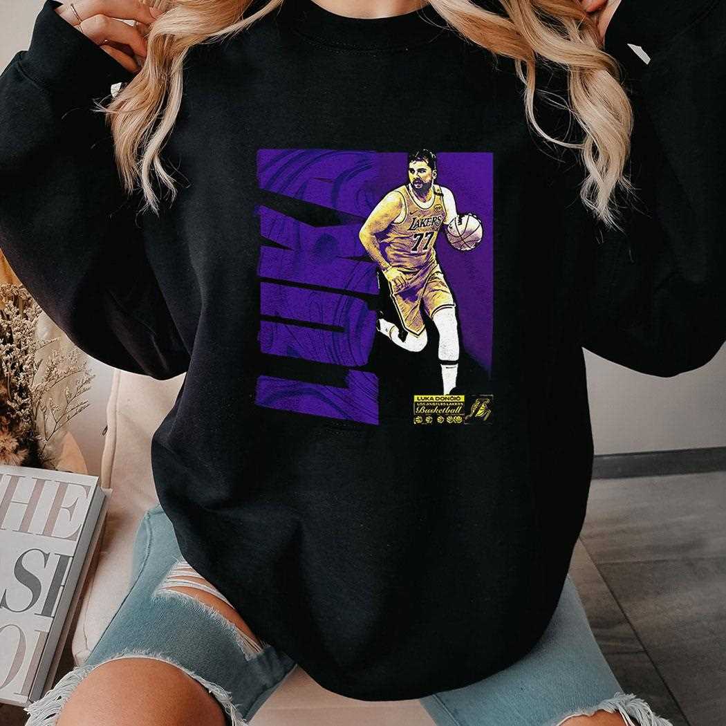 Luka Doncic Los Angeles Lakers Nba Basketball Player Wave Shirt Luka Doncic Los Angeles Lakers Nba Basketball Player Wave Shirt
