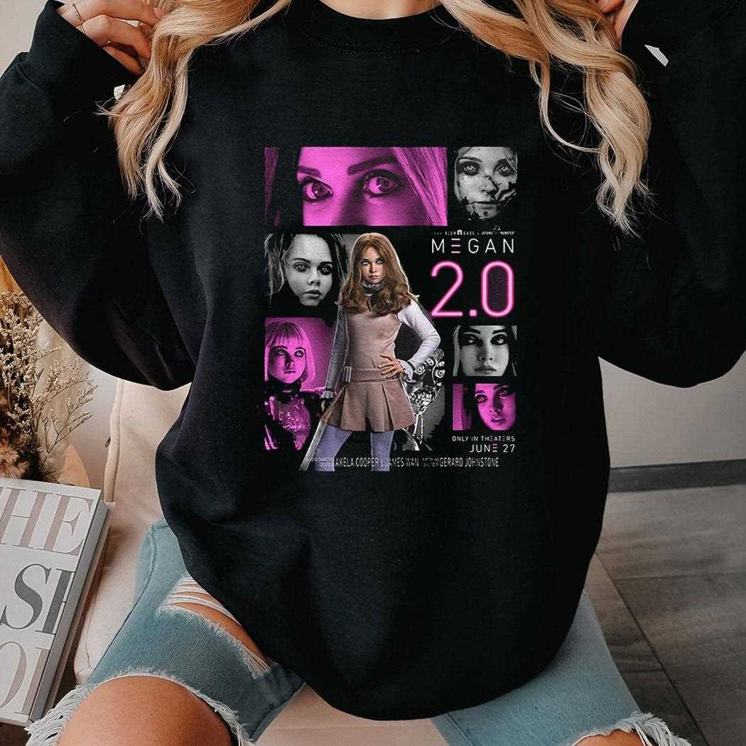 M3gan 2 0 Poster Shirt M3gan 2 0 Poster Shirt
