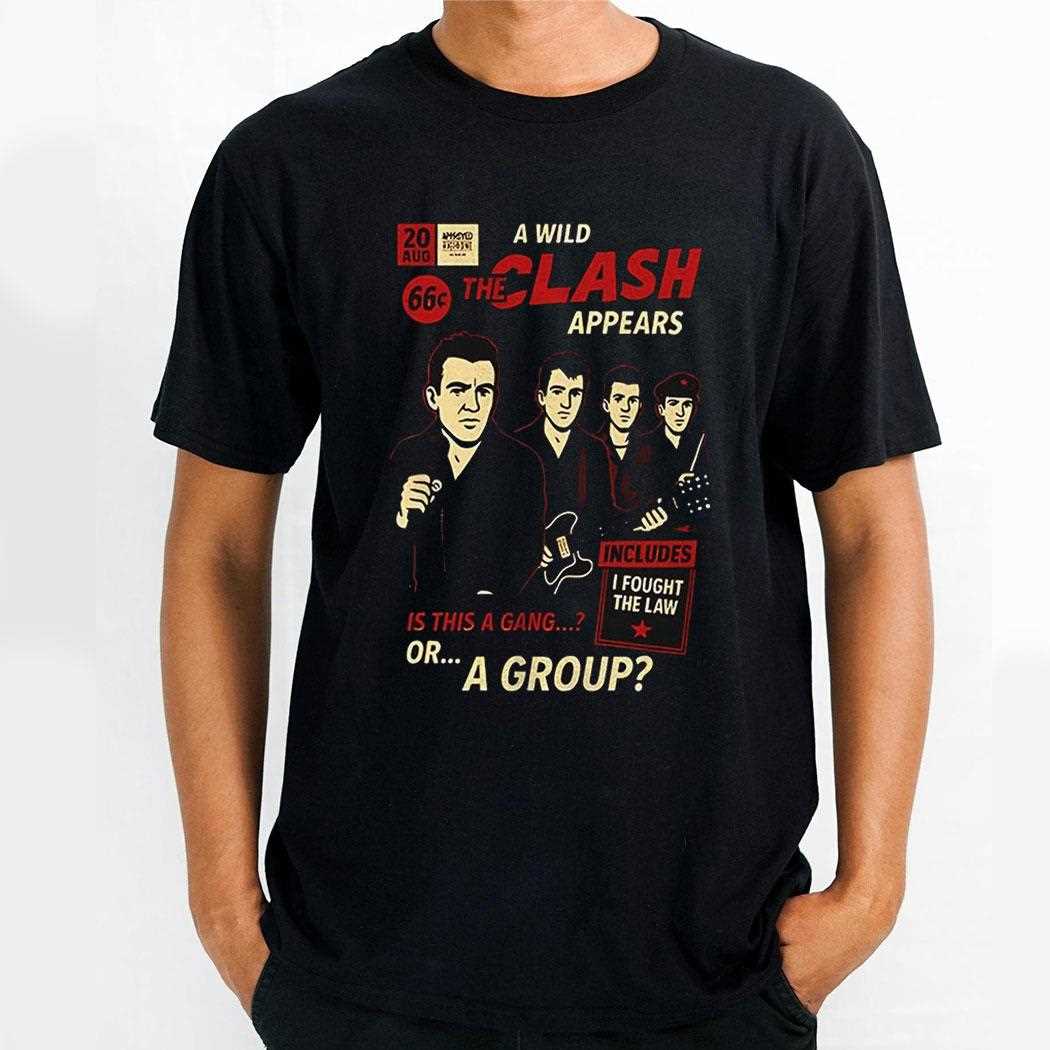 A Wild Clash Appears Is This A Gang Or A Group Shirt Hoodie