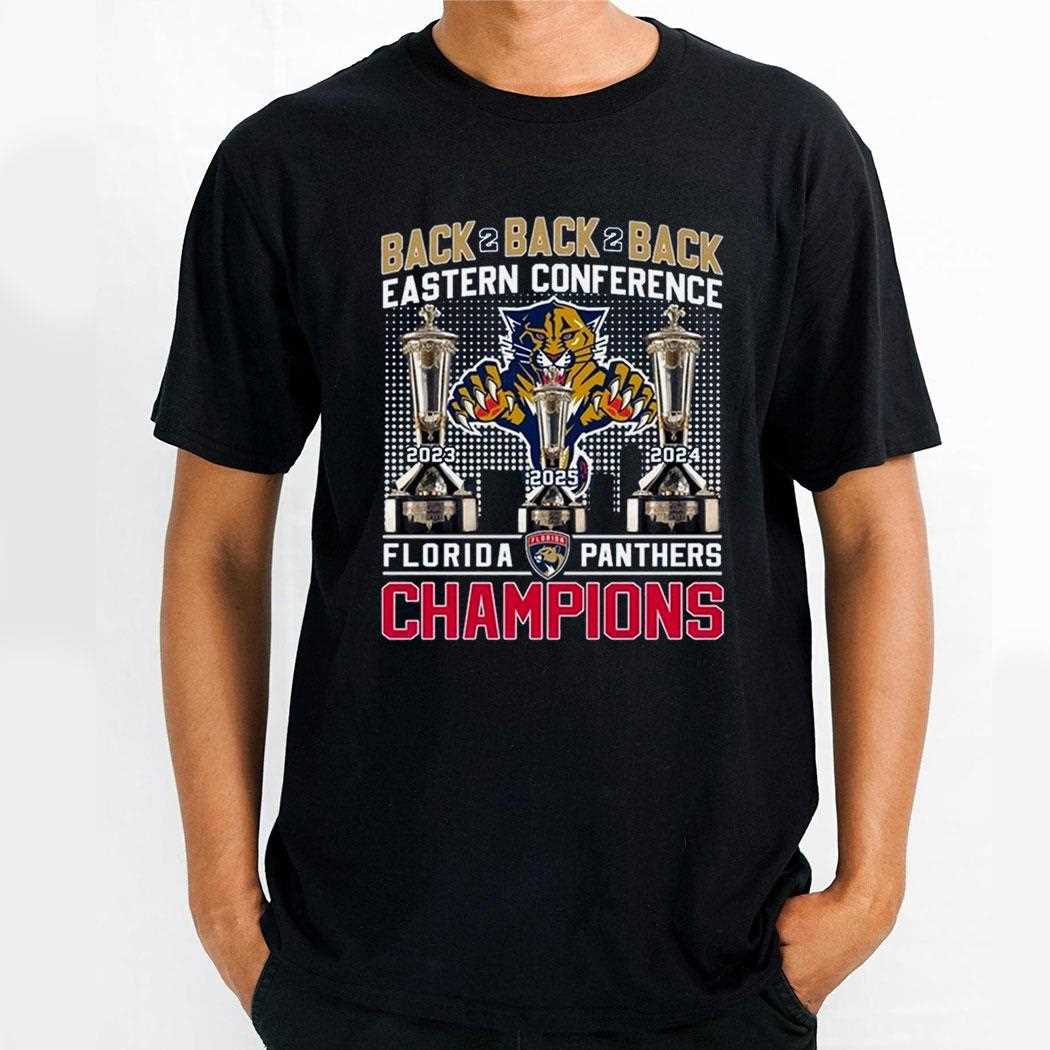 Florida Panthers 2025 Eastern Conference Champions Panthers Win Shirt Florida Panthers 2025 Eastern Conference Champions Panthers Win Shirt