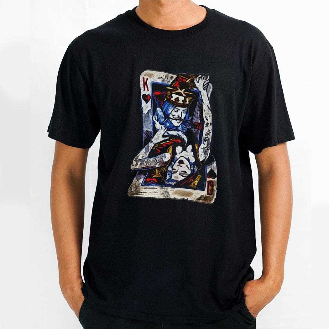 King And Queen Of Hearts Cards Shirt