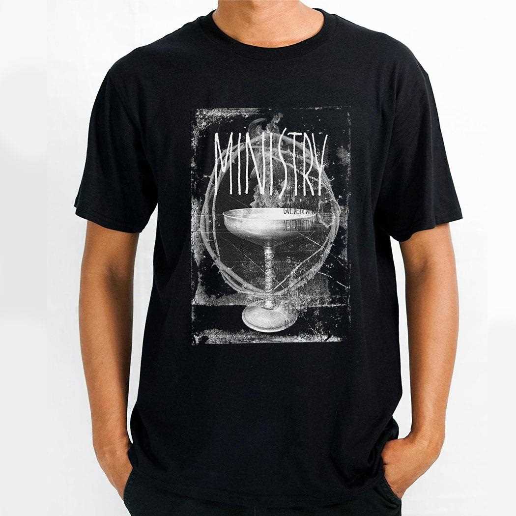 Ministry Smoking Goblet Shirt Ministry Smoking Goblet Shirt