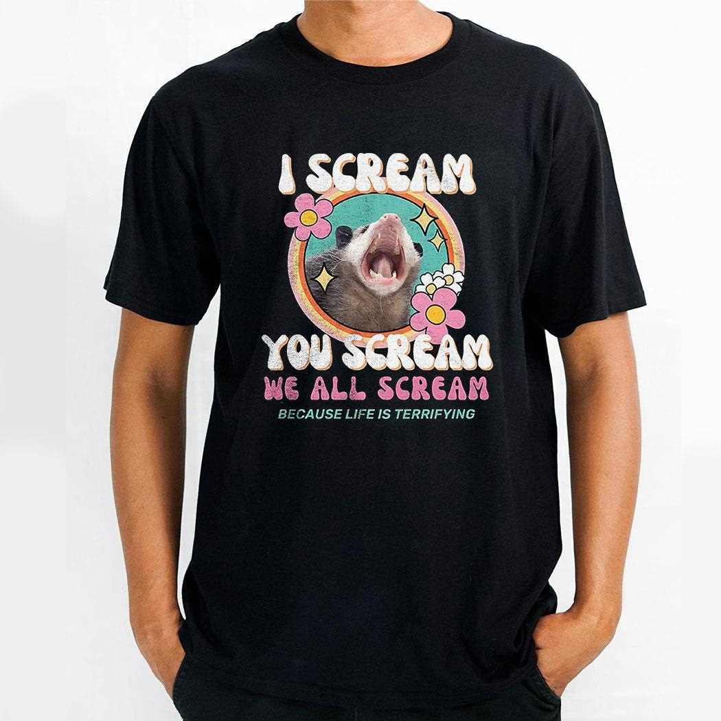 Opossum I Exist Against My Will Shirt Opossum I Exist Against My Will Shirt