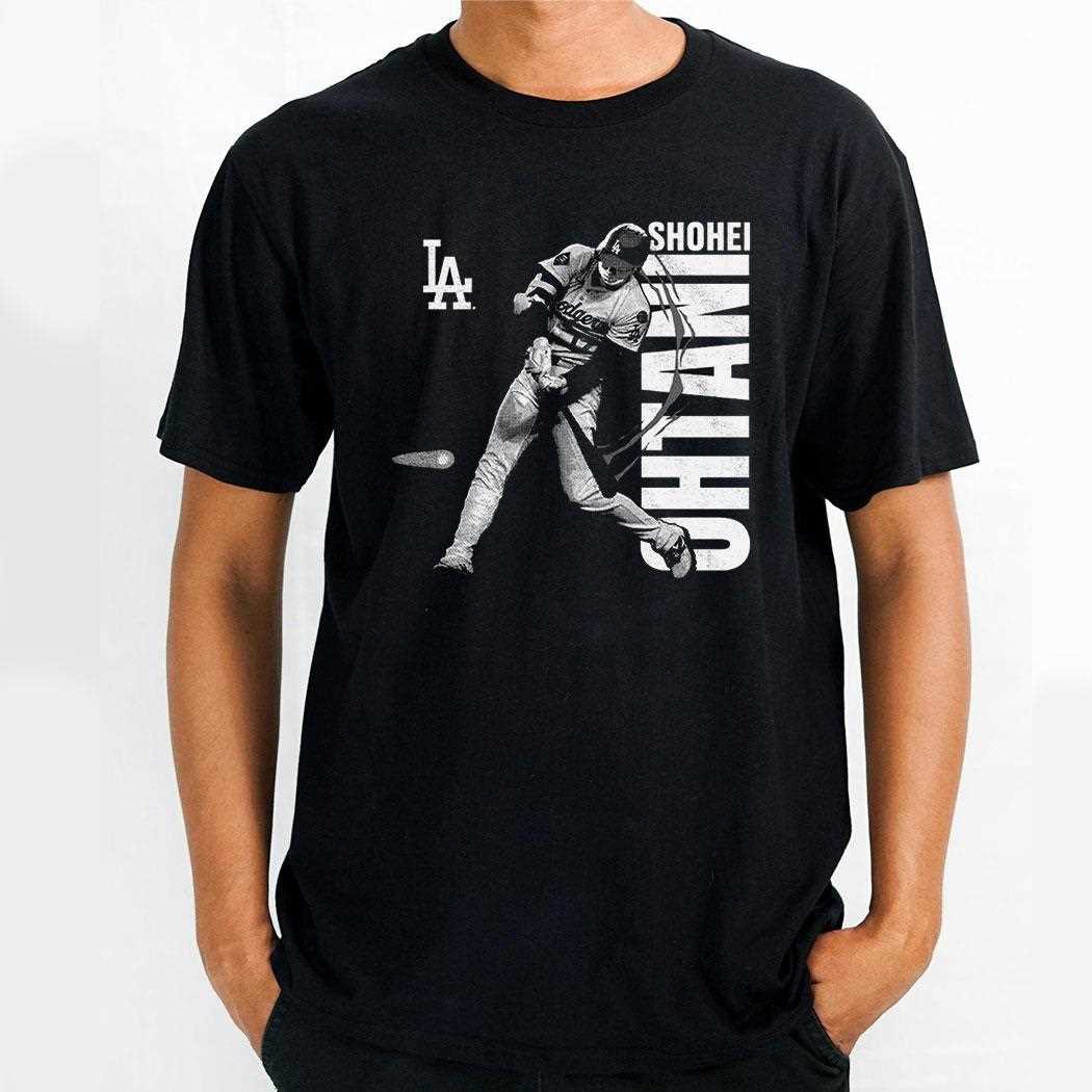 Shohei Ohtani Los Angeles Dodgers Mlb Baseball Electric Moments Shirt