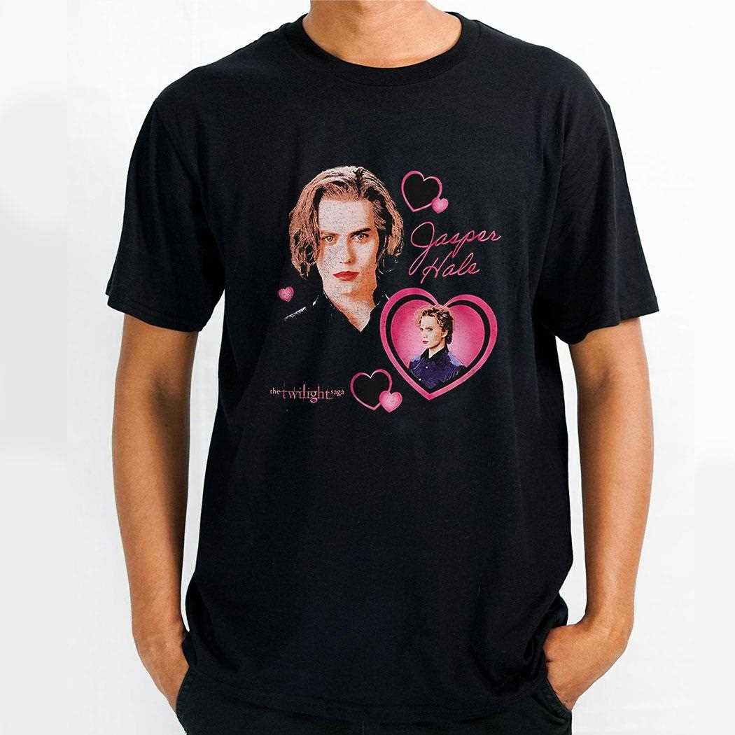 The Twilight Saga Jasper Hearshirt