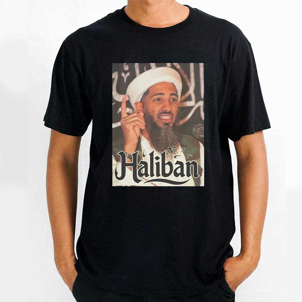 Tyrese Haliburton Osama Bin Laden Haliban Shirt