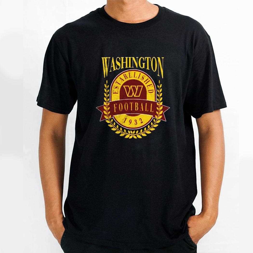 Washington Commanders Football Retro Est 1932 Shirt