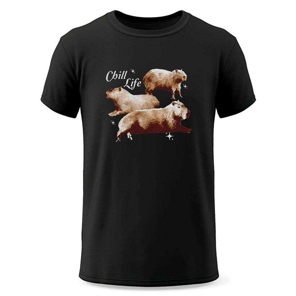 Capybara Chill Life Shirt Hoodie Capybara Chill Life Shirt Hoodie