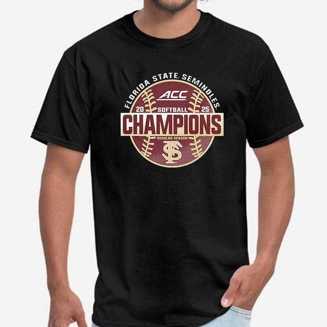 Florida Atlantic Owls 2025 Aac Softball Regular Season Champions Shirt