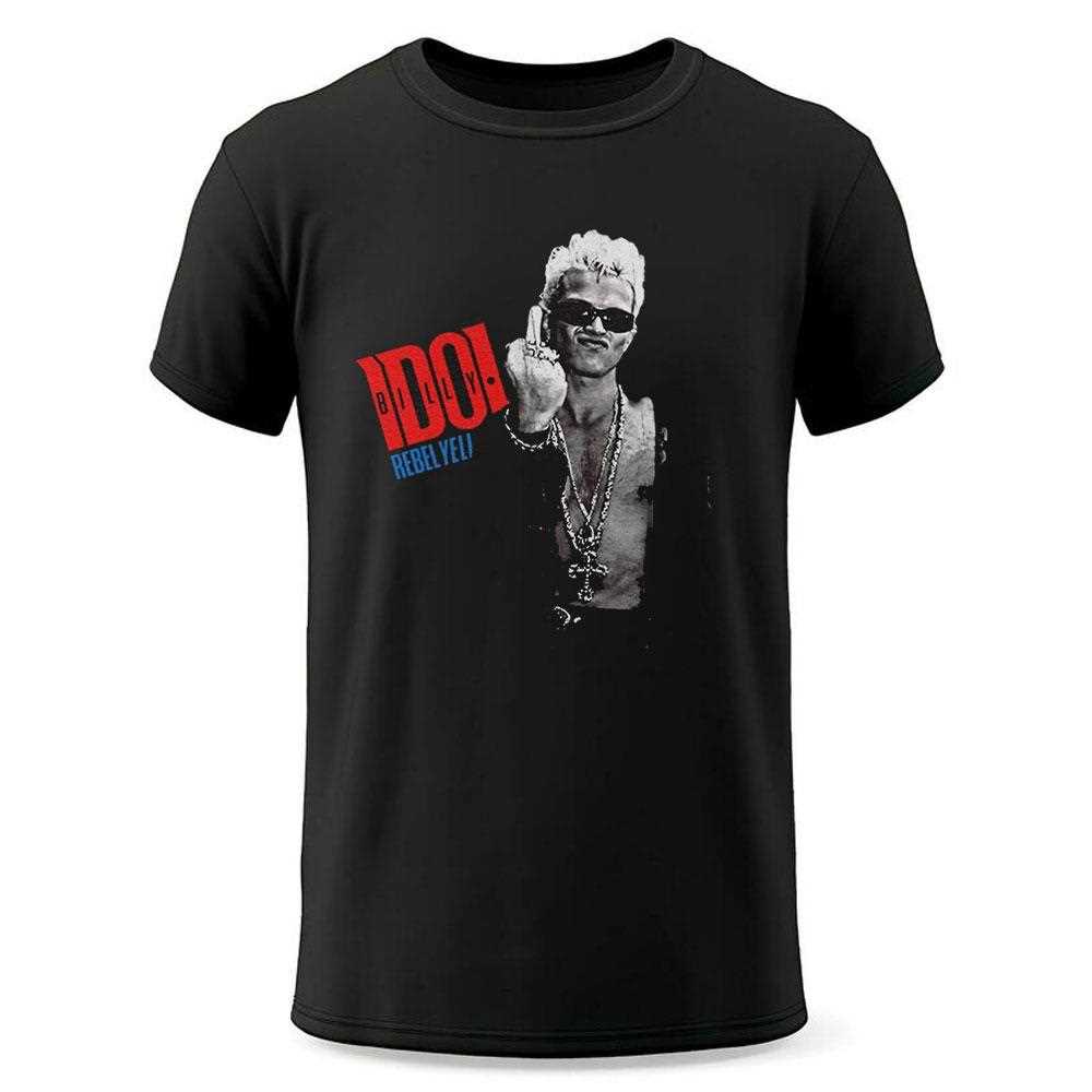 Gentle Billy Idol Middle Finger Shirt Gentle Billy Idol Middle Finger Shirt
