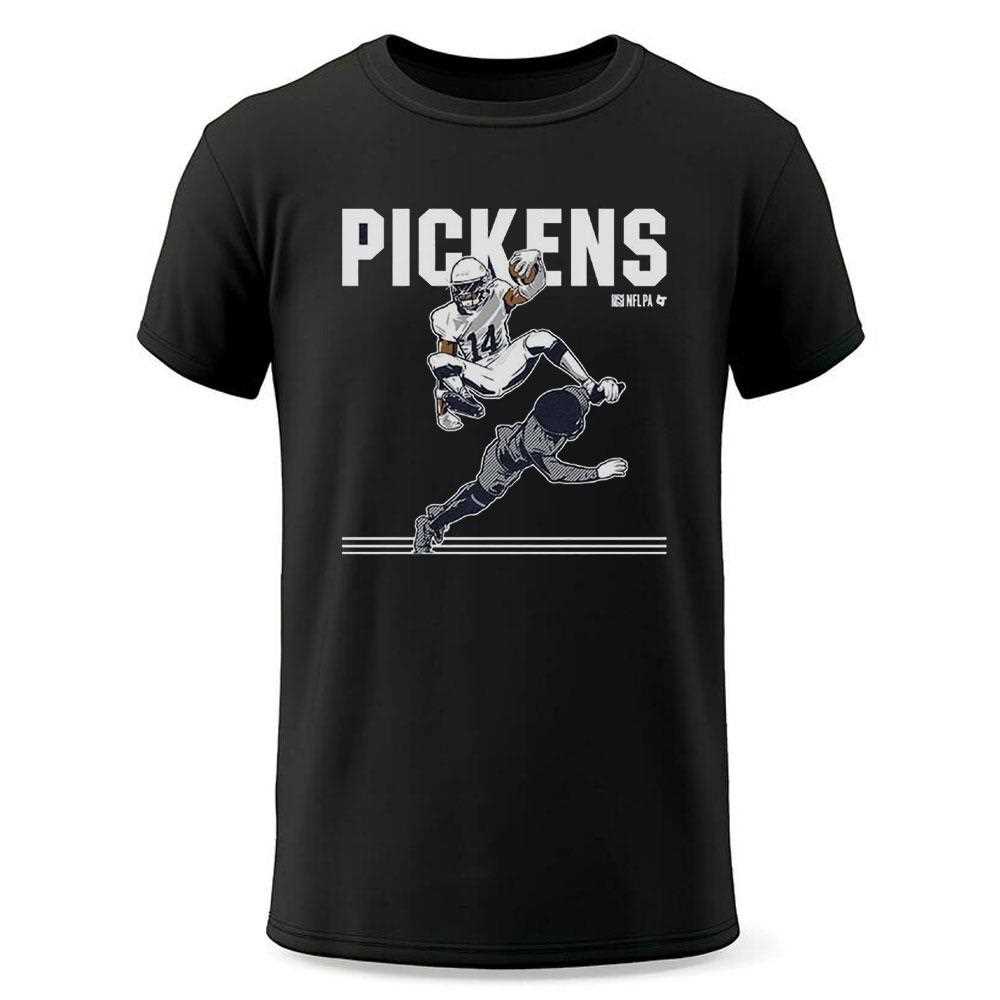 George Pickens Dallas Hurdle Shirt George Pickens Dallas Hurdle Shirt