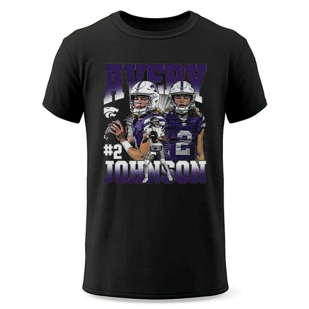Kansas State Ncaa Football Avery Johnson Collage Shirt Kansas State Ncaa Football Avery Johnson Collage Shirt