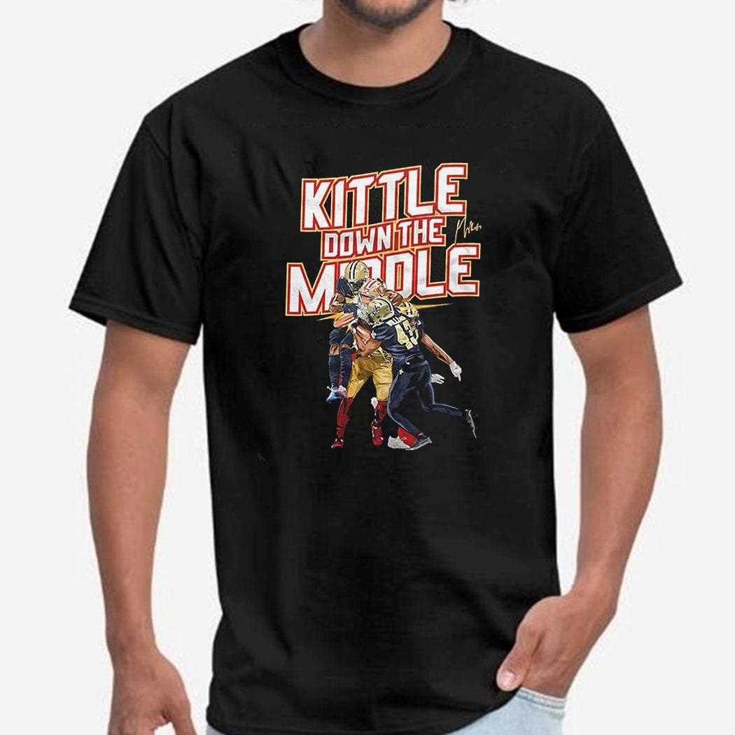Kittle Down The Middle Shirt Kittle Down The Middle Shirt