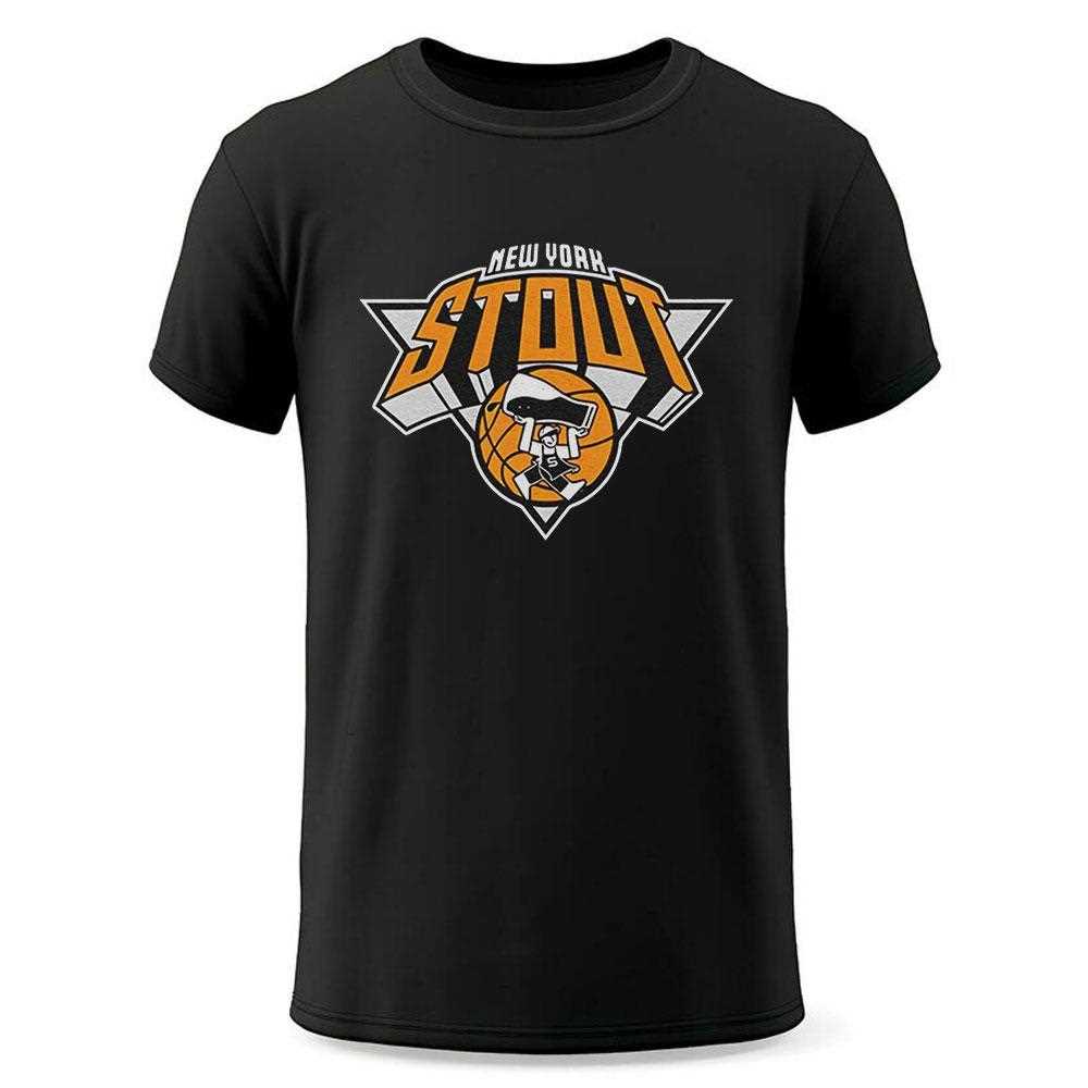 New York Stout New York Knicks Logo Shirt New York Stout New York Knicks Logo Shirt