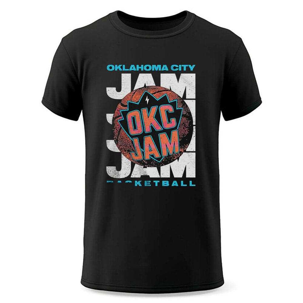 Okc Jam Oklahoma City Basketball Hoop Shirt Okc Jam Oklahoma City Basketball Hoop Shirt