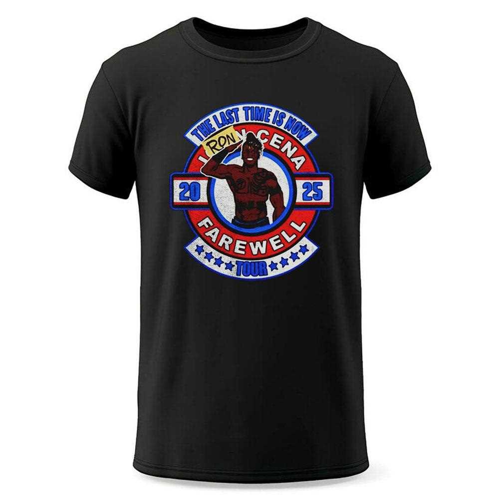 Ron Cena Farewell The Last Time Is Now Tour 2025 Shirt Ron Cena Farewell The Last Time Is Now Tour 2025 Shirt