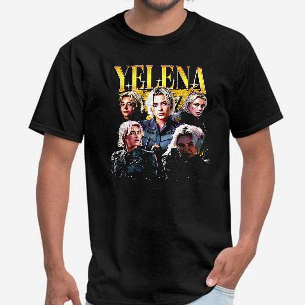 Yelena From Thunderbolts American Superhero Shirt