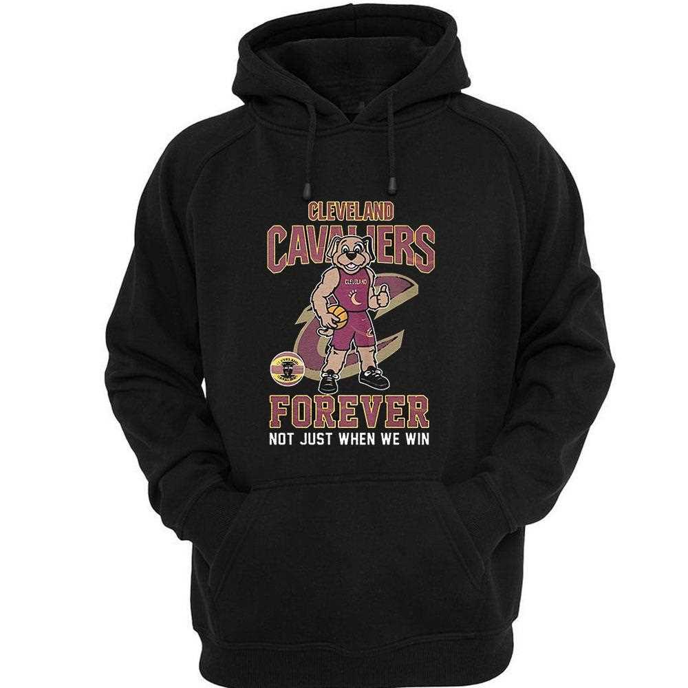 Cleveland Cavaliers Forever Not Just When We Win Mascot Shirt Cleveland Cavaliers Forever Not Just When We Win Mascot Shirt