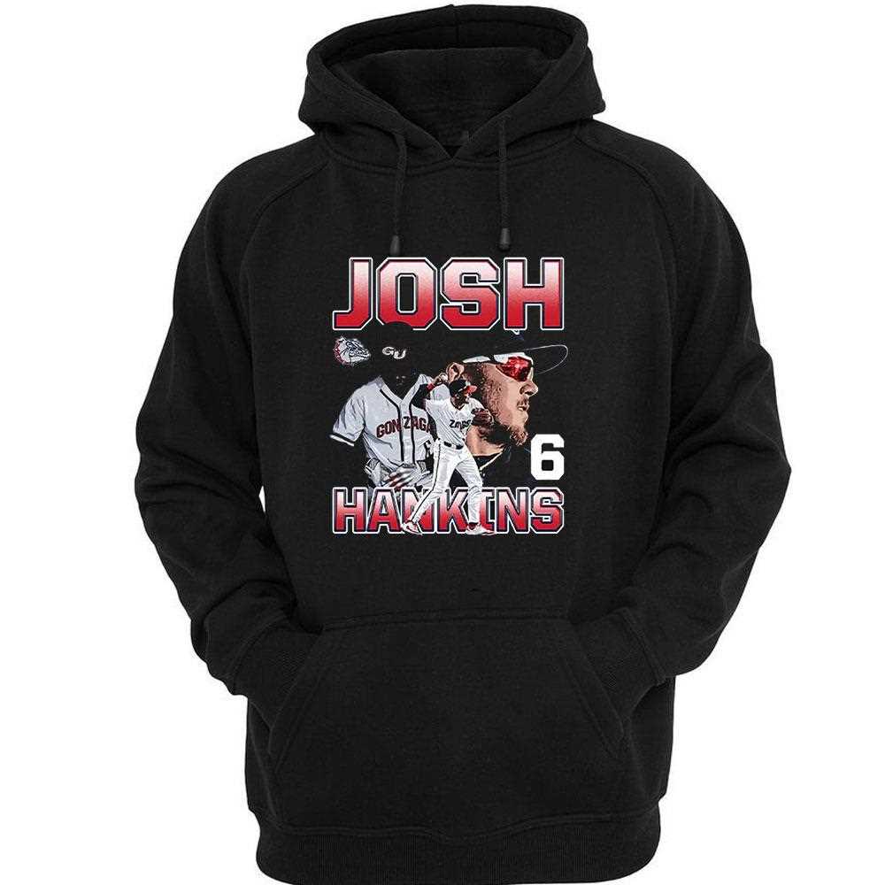 Gonzaga Ncaa Baseball Josh Hankins Collage Shirt Gonzaga Ncaa Baseball Josh Hankins Collage Shirt