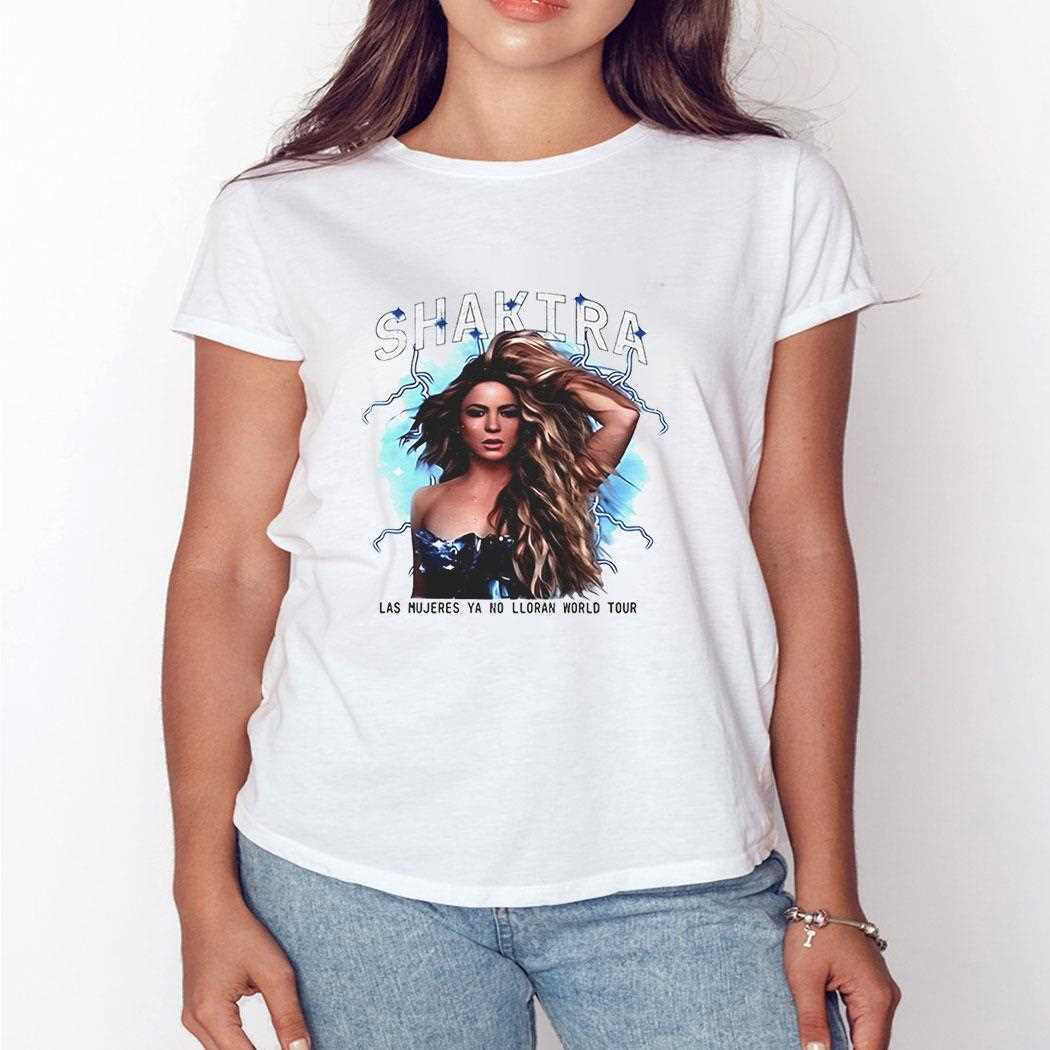 Las Mujeres Ya No Lloran Shakira 2025 Tour Shirt Las Mujeres Ya No Lloran Shakira 2025 Tour Shirt