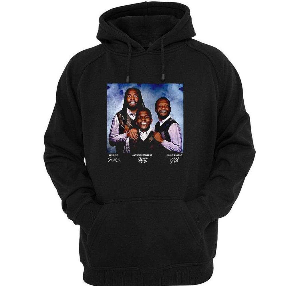 Naz Reid Anthony Edwards Julius Randle Minnesota Timberwolves Step Brothers Basketball Player Shirt Naz Reid Anthony Edwards Julius Randle Minnesota Timberwolves Step Brothers Basketball Player Shirt