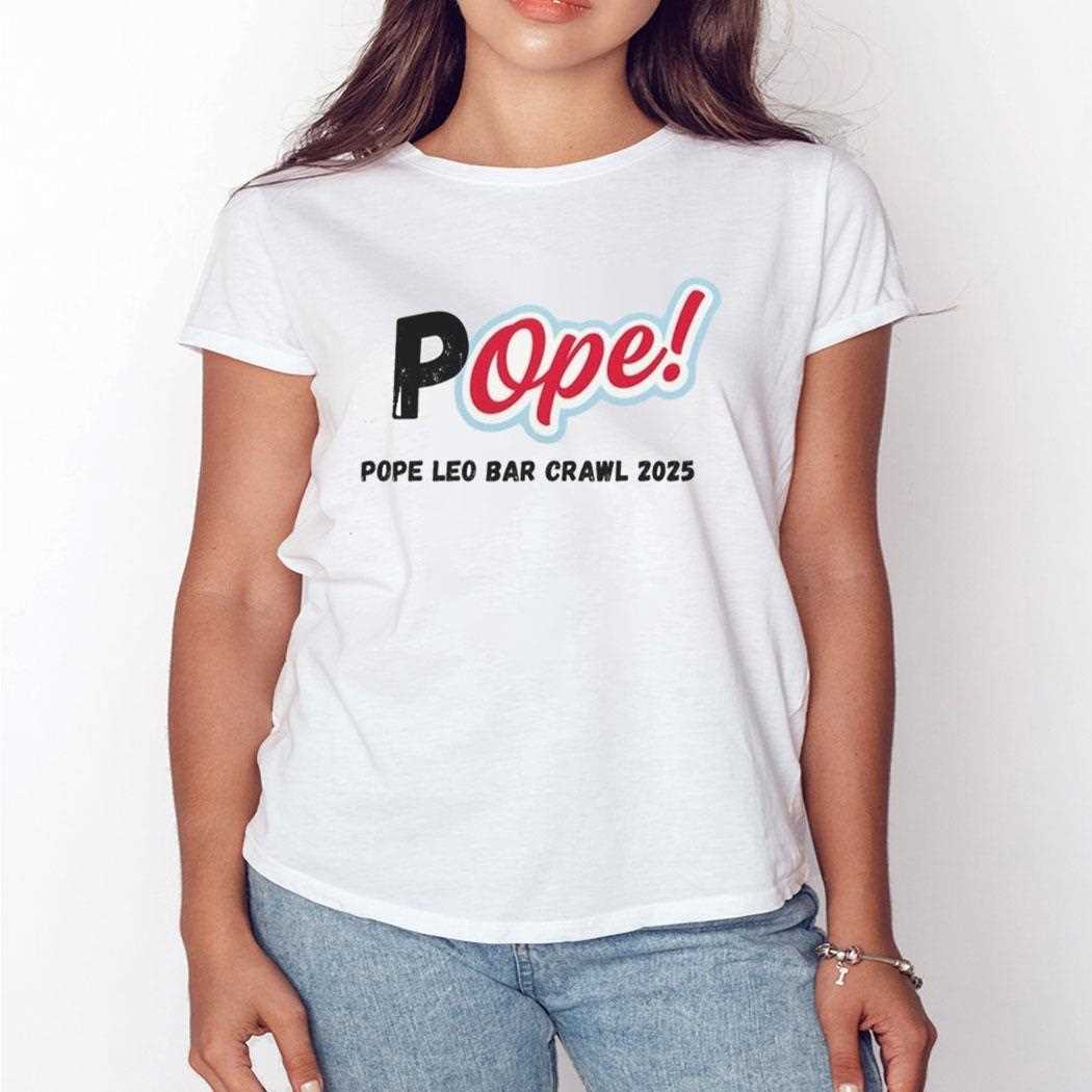 Pope Leo Bar Crawl 2025 Shirt 1 8 Pope Leo Bar Crawl 2025 Shirt 1 8