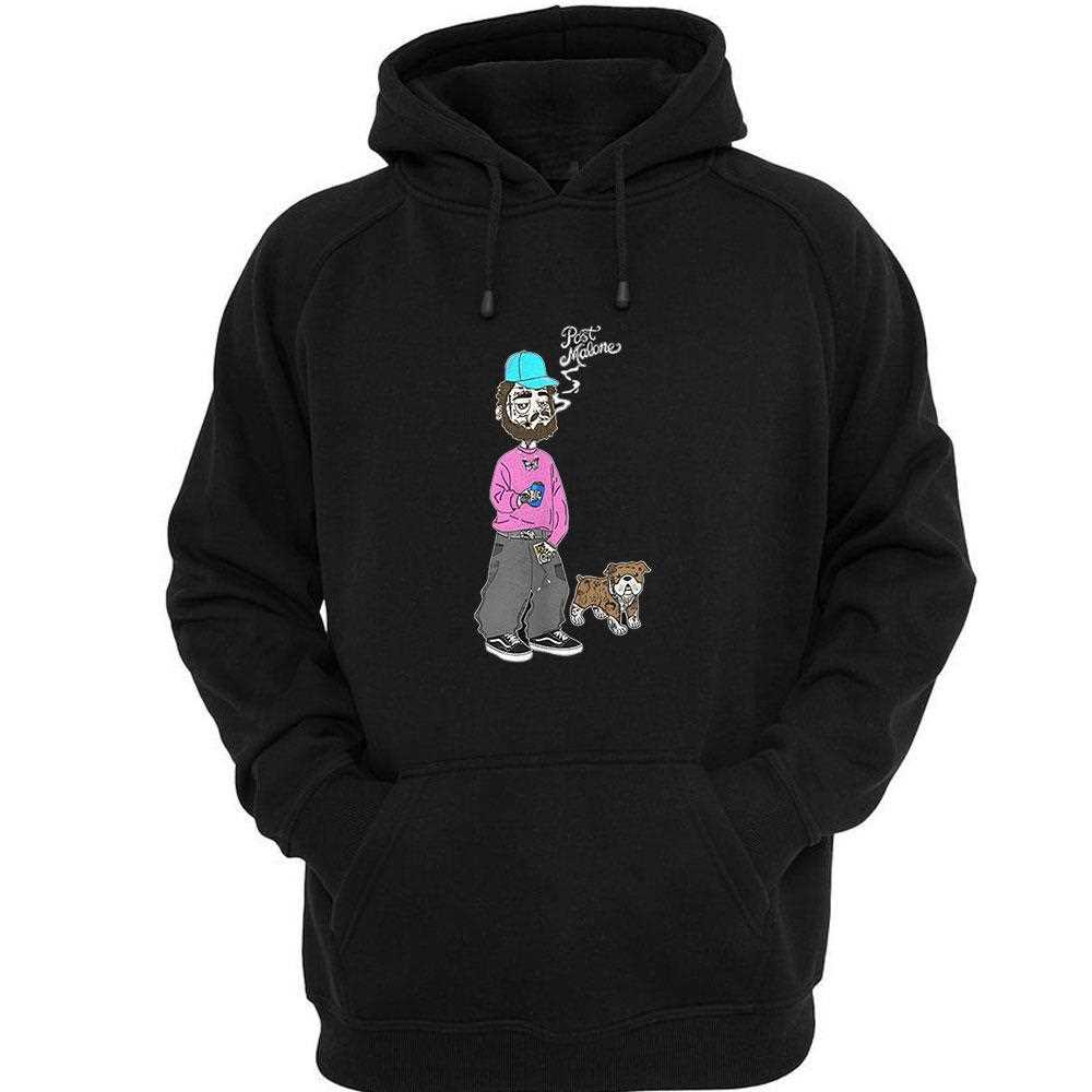 Post Malone Smoking And Dog Arshirt Post Malone Smoking And Dog Arshirt