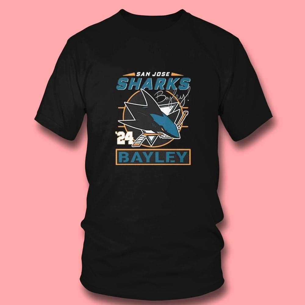 Bayley San Jose Sharks 24 Shirt Bayley San Jose Sharks 24 Shirt