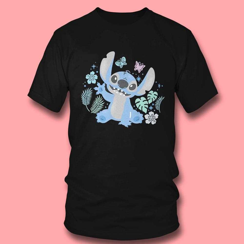 Disney Lilo & Stitch Spring Stitch Girls Skimmer Shirt Disney Lilo & Stitch Spring Stitch Girls Skimmer Shirt