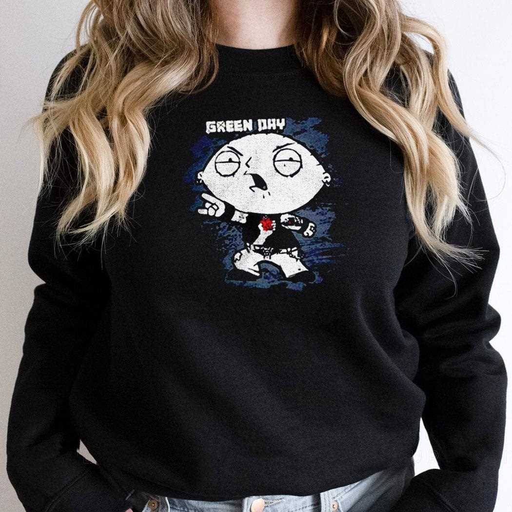 Family Guy Stewie Punk Green Day Shirt Family Guy Stewie Punk Green Day Shirt
