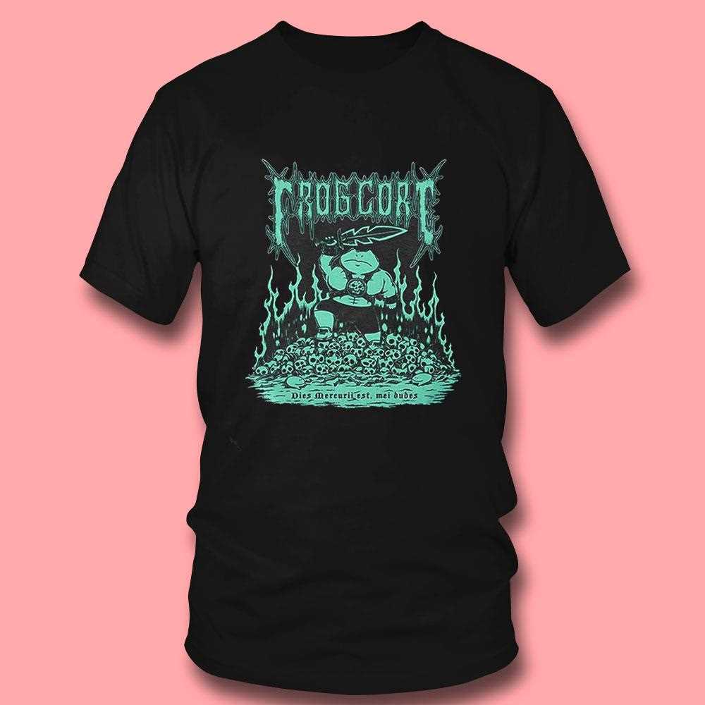Frogcore Metal Dies Mercurii Est Mei Dudes Shirt Frogcore Metal Dies Mercurii Est Mei Dudes Shirt