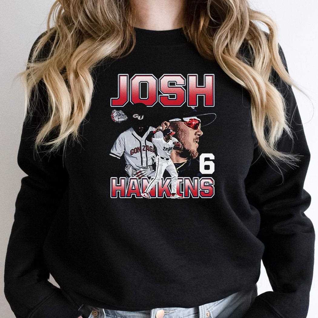 Gonzaga Ncaa Baseball Josh Hankins Collage Shirt Gonzaga Ncaa Baseball Josh Hankins Collage Shirt
