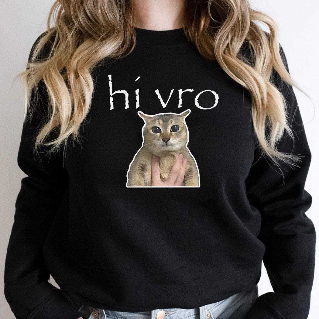 Hi Vro Meimei Cat Shirt Hi Vro Meimei Cat Shirt