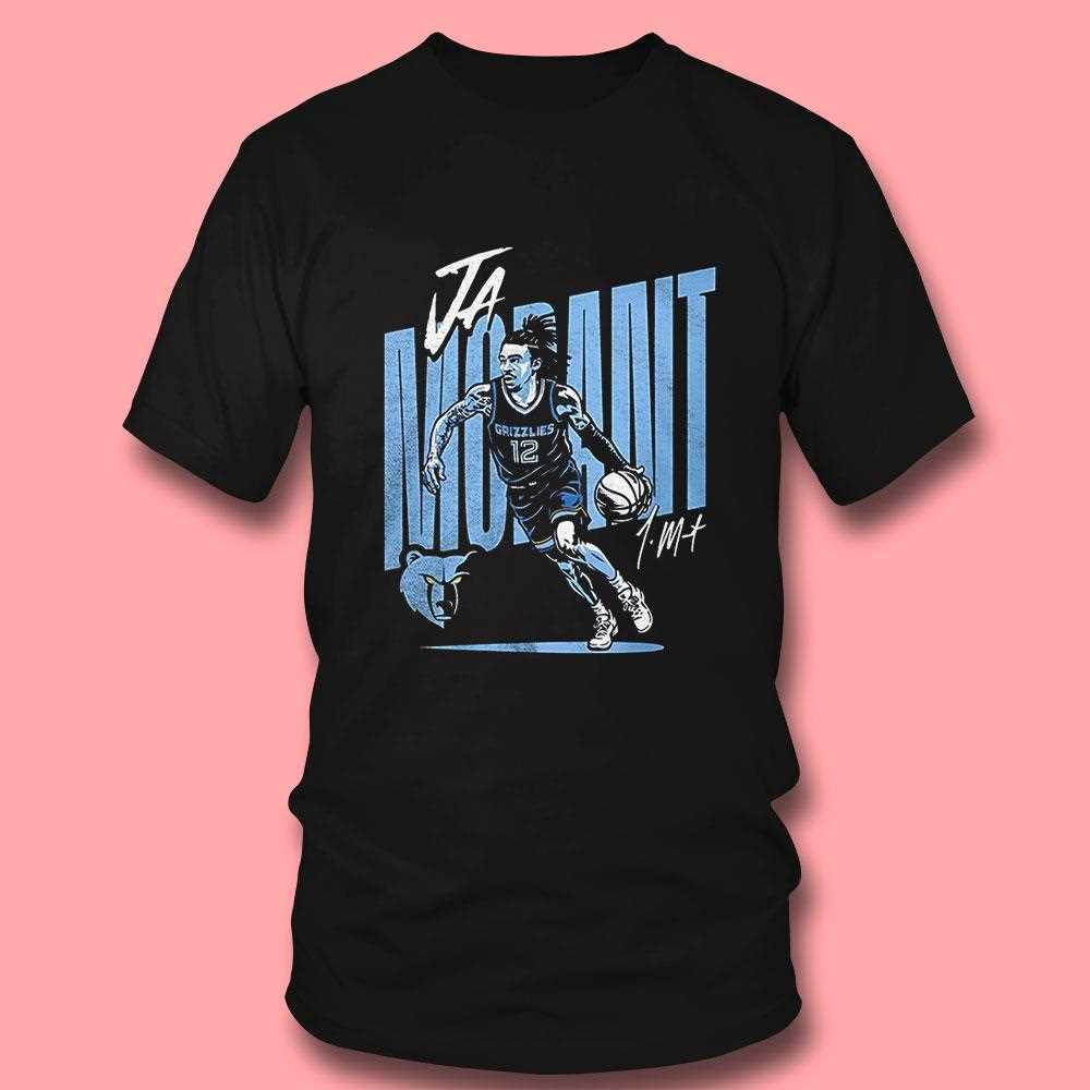 Ja Morant Memphis Grizzlies Basketball Player Vector Shirt Ja Morant Memphis Grizzlies Basketball Player Vector Shirt