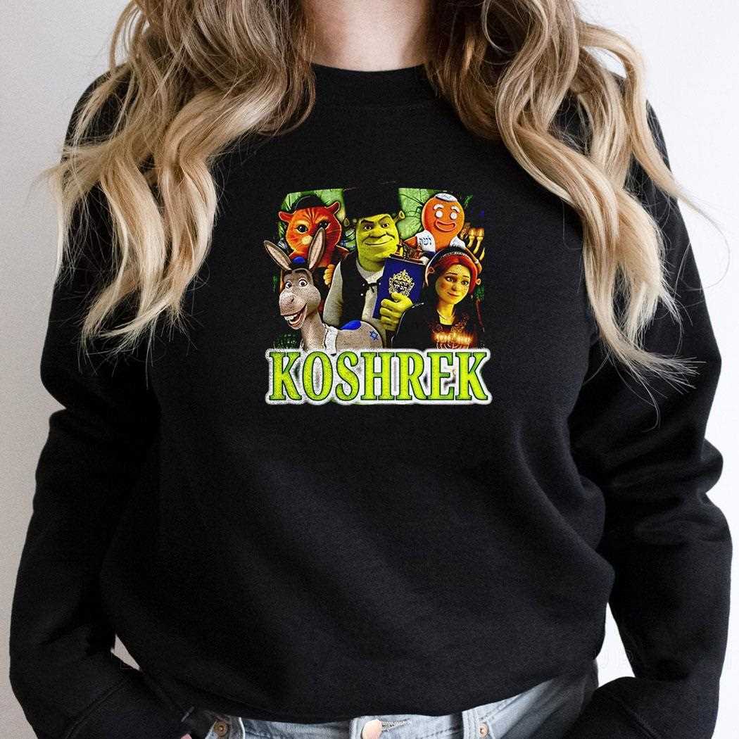 Koshrek Kosher Shrek Shirt Hoodie Koshrek Kosher Shrek Shirt Hoodie
