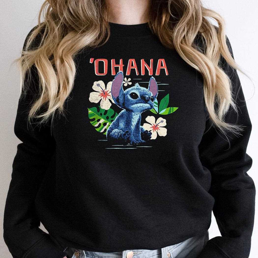 Lilo And Stitch Ohana Flowers Shirt Lilo And Stitch Ohana Flowers Shirt