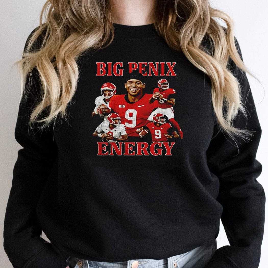 Michael Penix Jr Atlanta Falcons Big Penix Energy Shirt Hoodie Michael Penix Jr Atlanta Falcons Big Penix Energy Shirt Hoodie