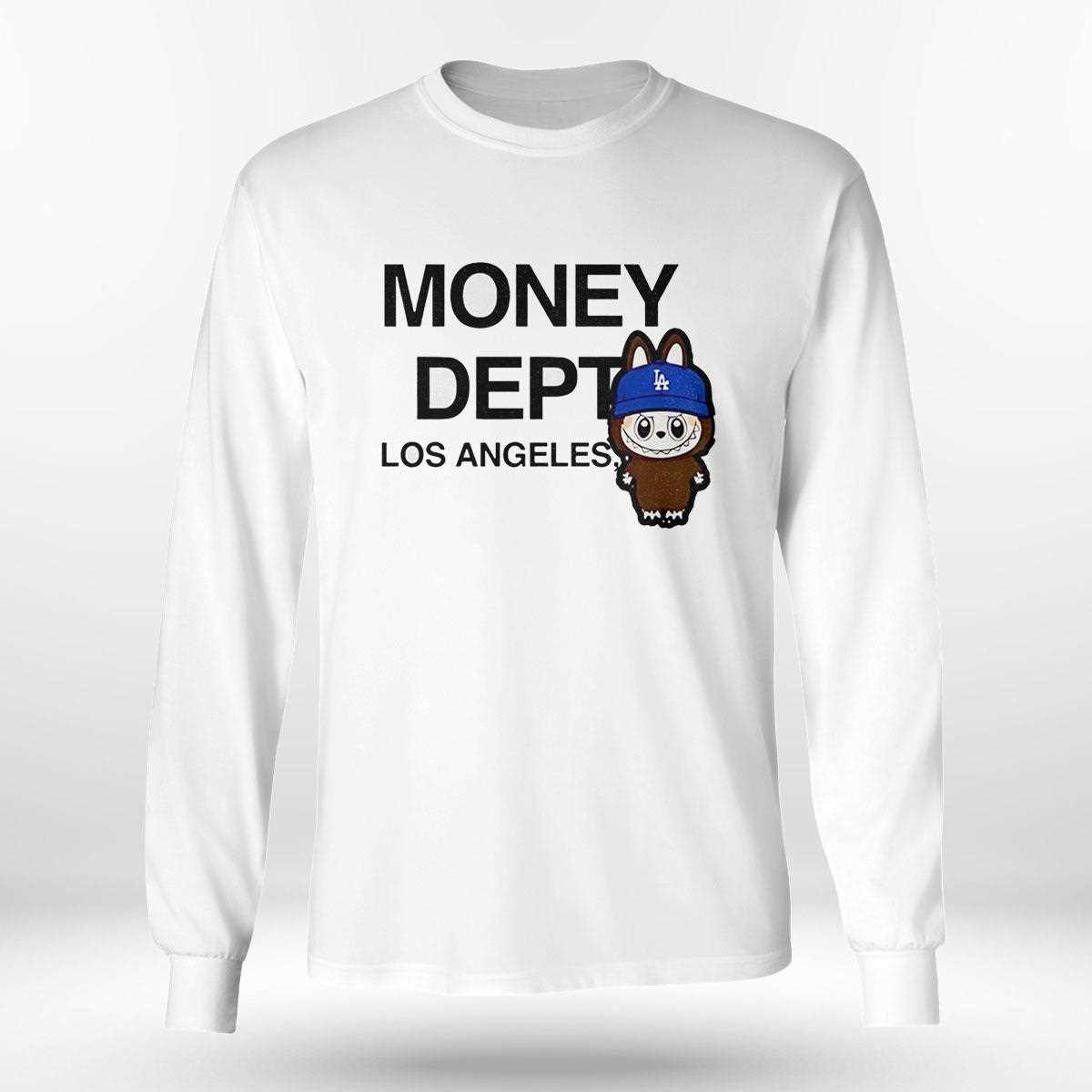 Money Dept Monsters Labubu La Los Angeles Dodgers Shirt Money Dept Monsters Labubu La Los Angeles Dodgers Shirt