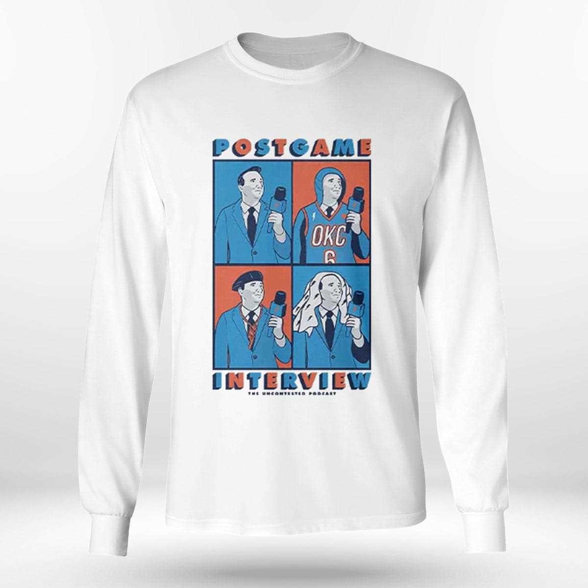 Nick Gallo Postgame Interview The Uncontested Podcast Shirt Nick Gallo Postgame Interview The Uncontested Podcast Shirt