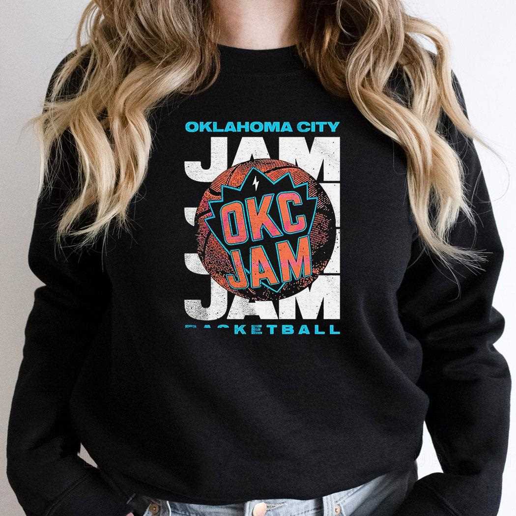 Okc Jam Oklahoma City Basketball Hoop Shirt Okc Jam Oklahoma City Basketball Hoop Shirt