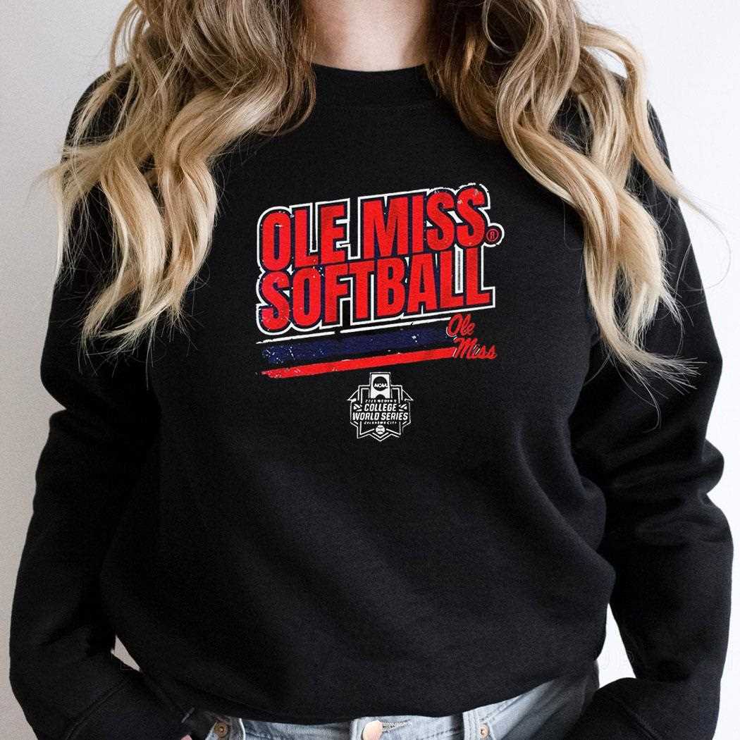 Ole Miss Rebels Solfball Womens College World Series Stripe Shirt Hoodie Ole Miss Rebels Solfball Womens College World Series Stripe Shirt Hoodie