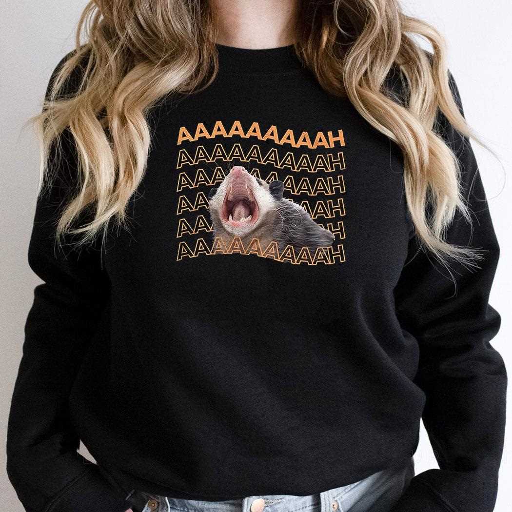 Opossum Screaming Shirt Opossum Screaming Shirt