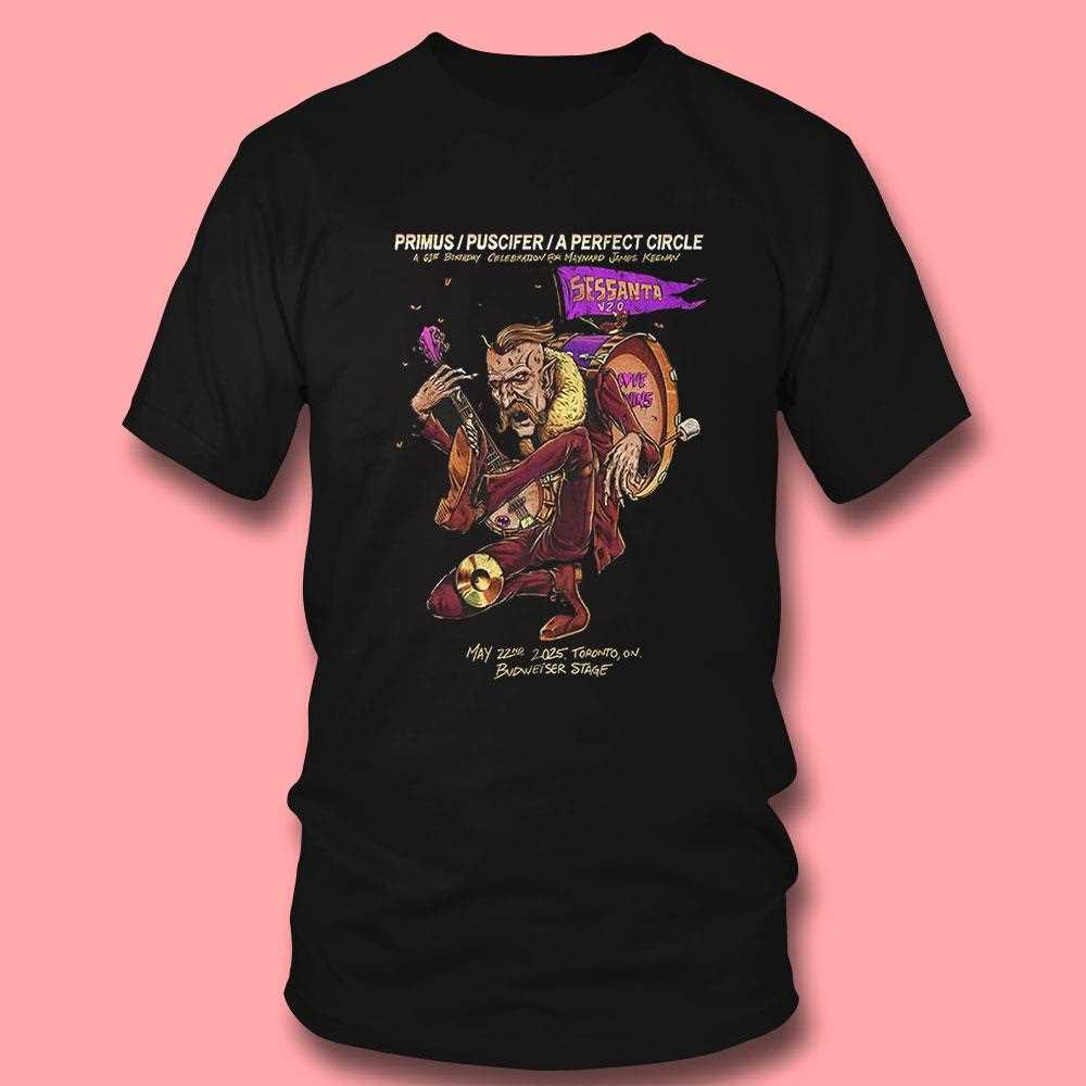 Sessanta Budweiser Stage Toronto On May 22 2025 Tour Shirt Sessanta Budweiser Stage Toronto On May 22 2025 Tour Shirt