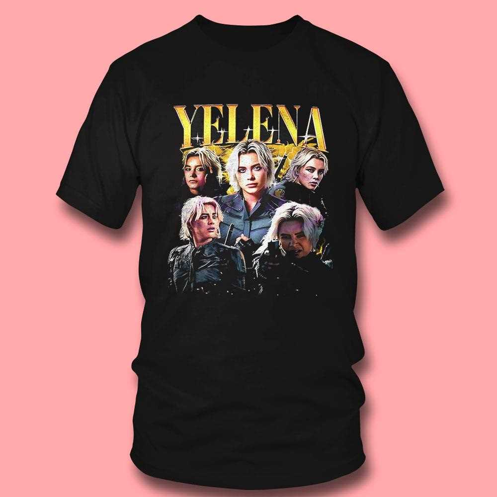 Yelena From Thunderbolts American Superhero Shirt Yelena From Thunderbolts American Superhero Shirt