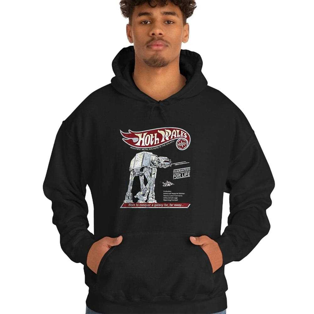 At At Star Wars X Hot Wheels Hoth Walks The Mightiest Metal Walkers In The Galaxy Born To Conquer A Galaxy Far Shirt At At Star Wars X Hot Wheels Hoth Walks The Mightiest Metal Walkers In The Galaxy Born To Conquer A Galaxy Far Shirt