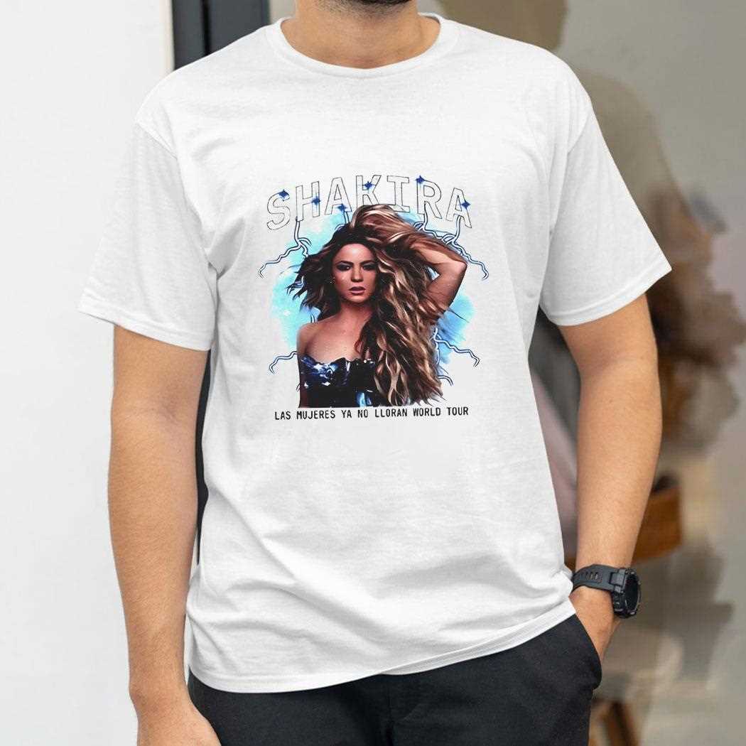 Las Mujeres Ya No Lloran Shakira 2025 Tour Shirt Las Mujeres Ya No Lloran Shakira 2025 Tour Shirt