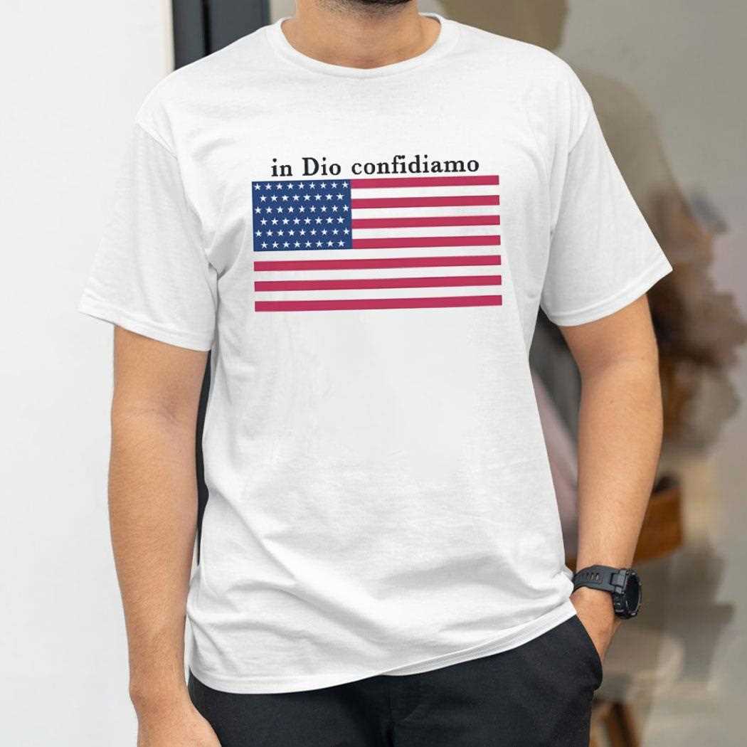 Mayor Adams In Dio Confidiamo Shirt Mayor Adams In Dio Confidiamo Shirt