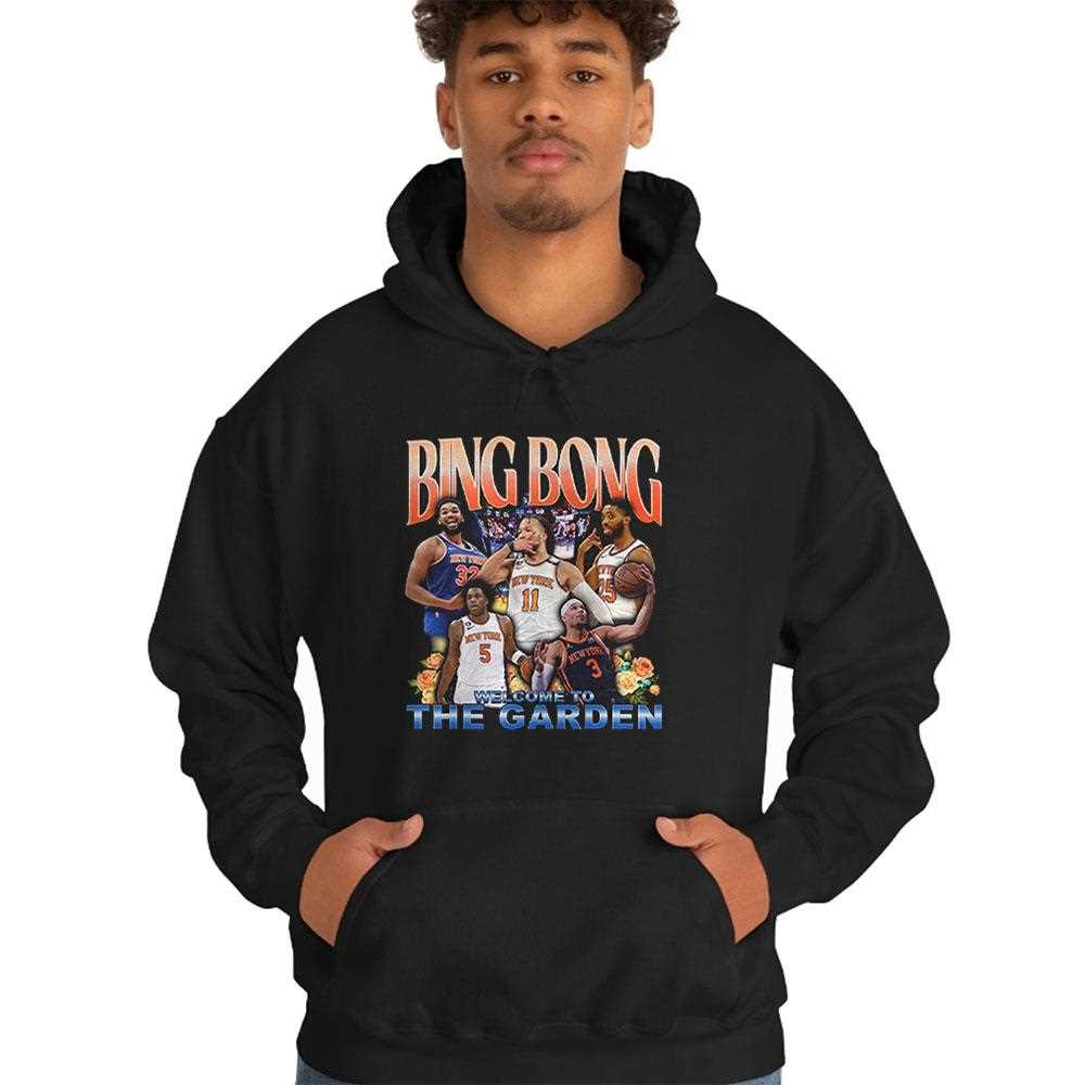 New York Knicks Bing Bong Welcom Shirt New York Knicks Bing Bong Welcom Shirt